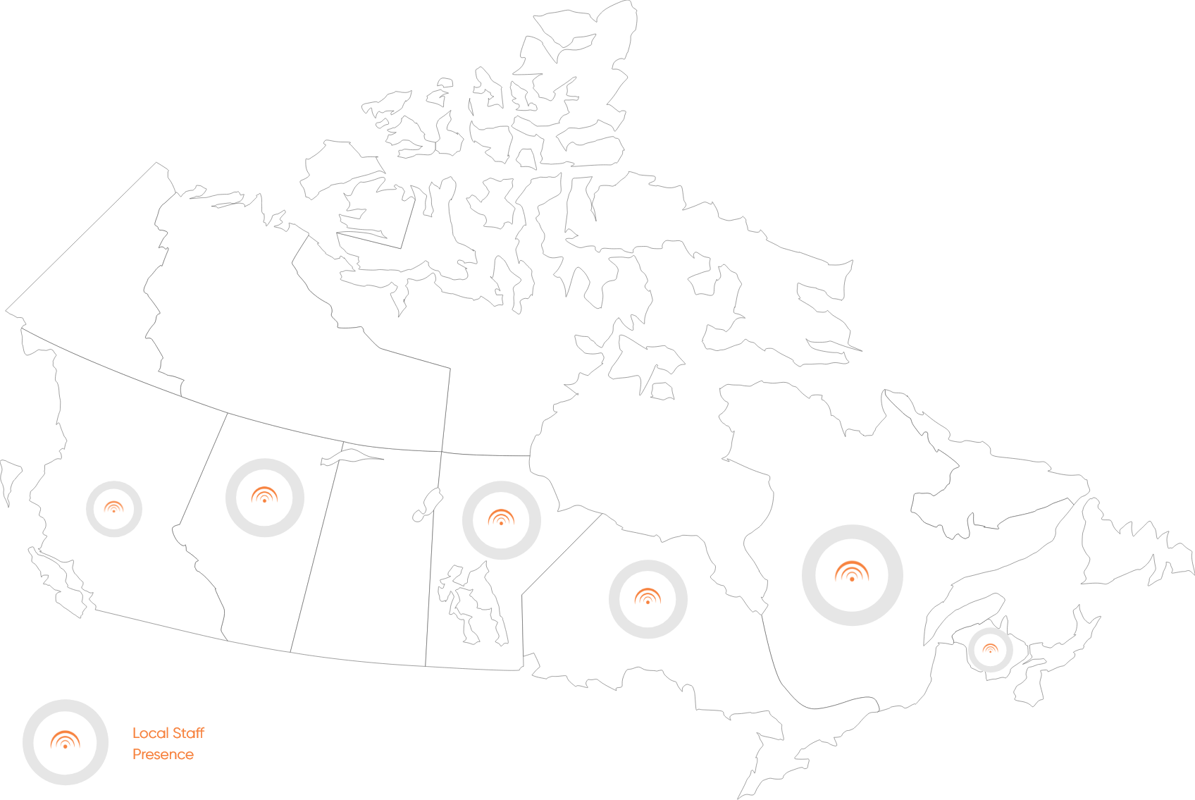 Map Canada